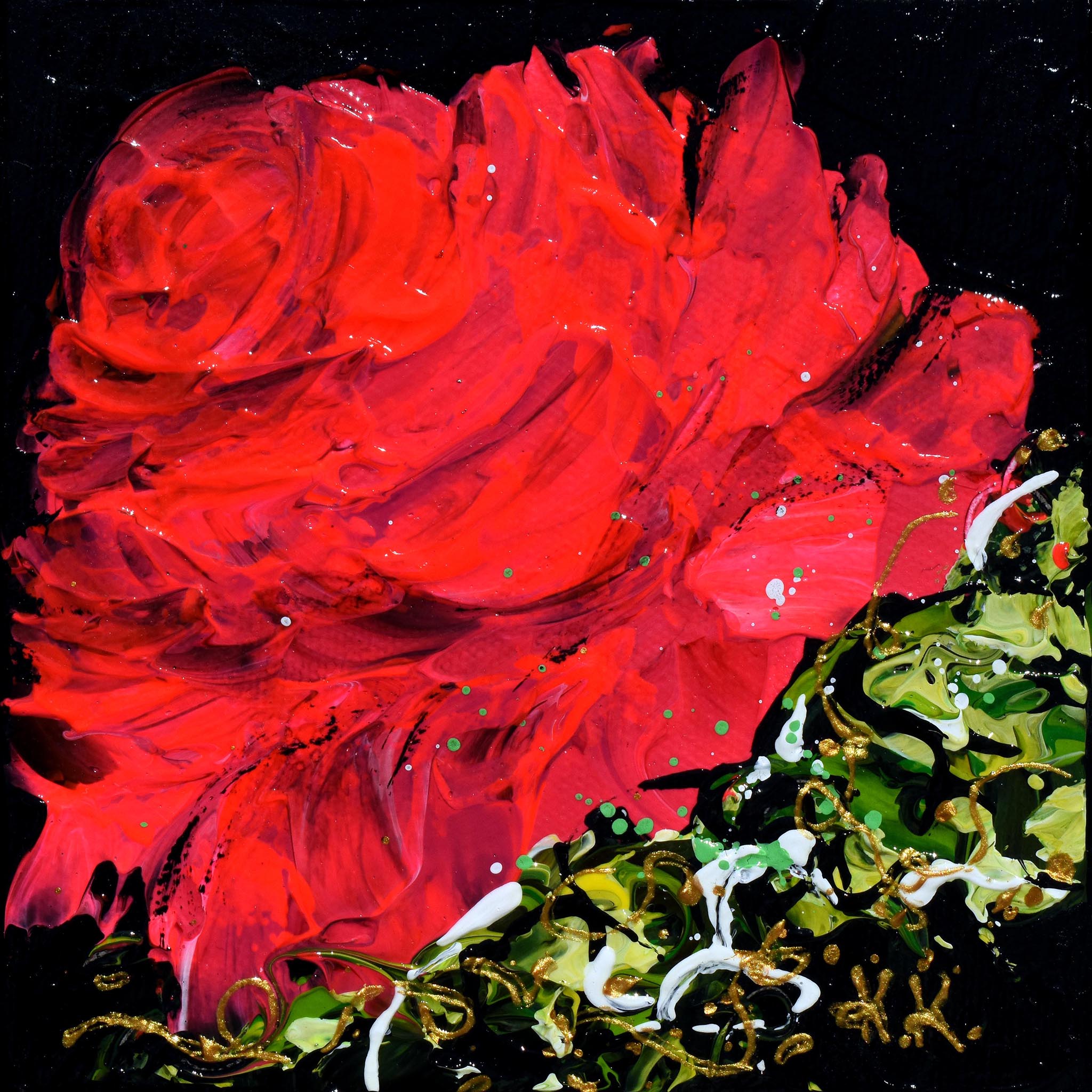 Le Dépassement de soi; Chaque pétale, deux pas de plus