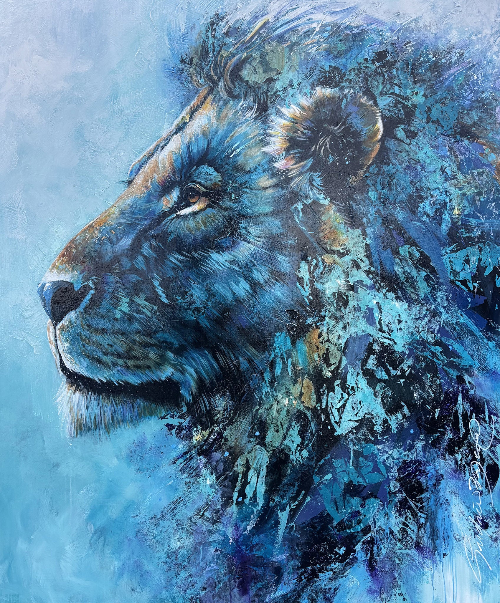 D’ocre et d’azur