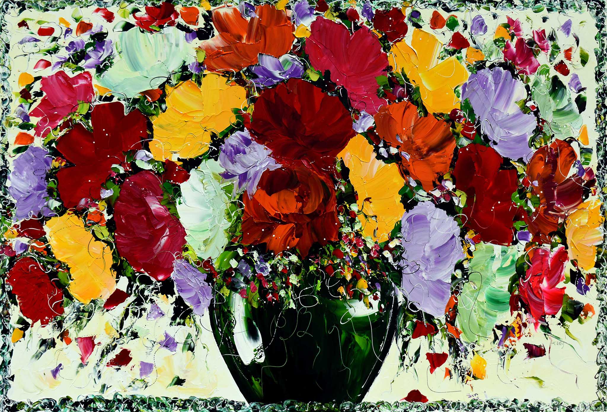 Des fleurs en cadeau, du bonheur en retour