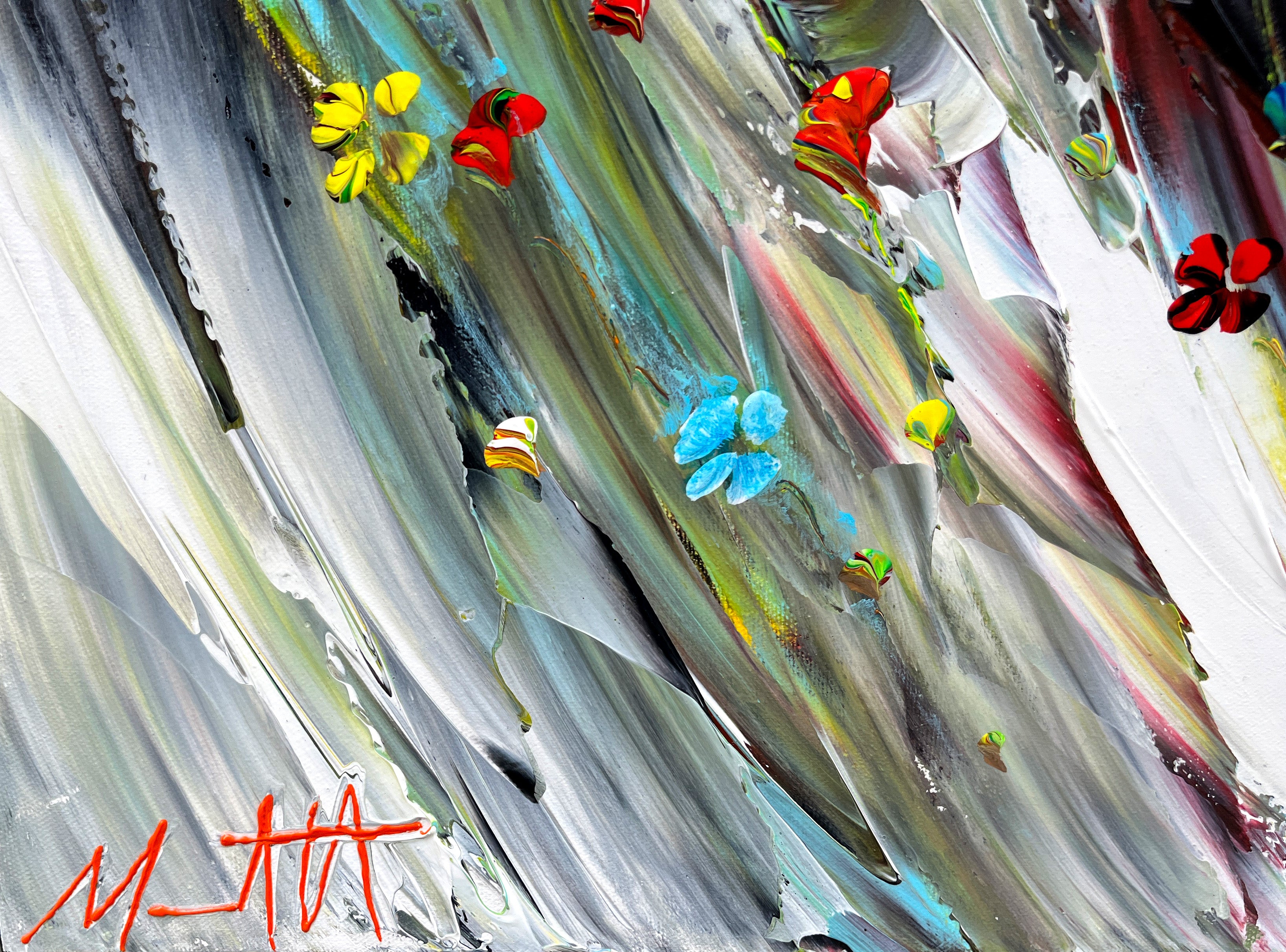 Explosion de fleurs 25A22