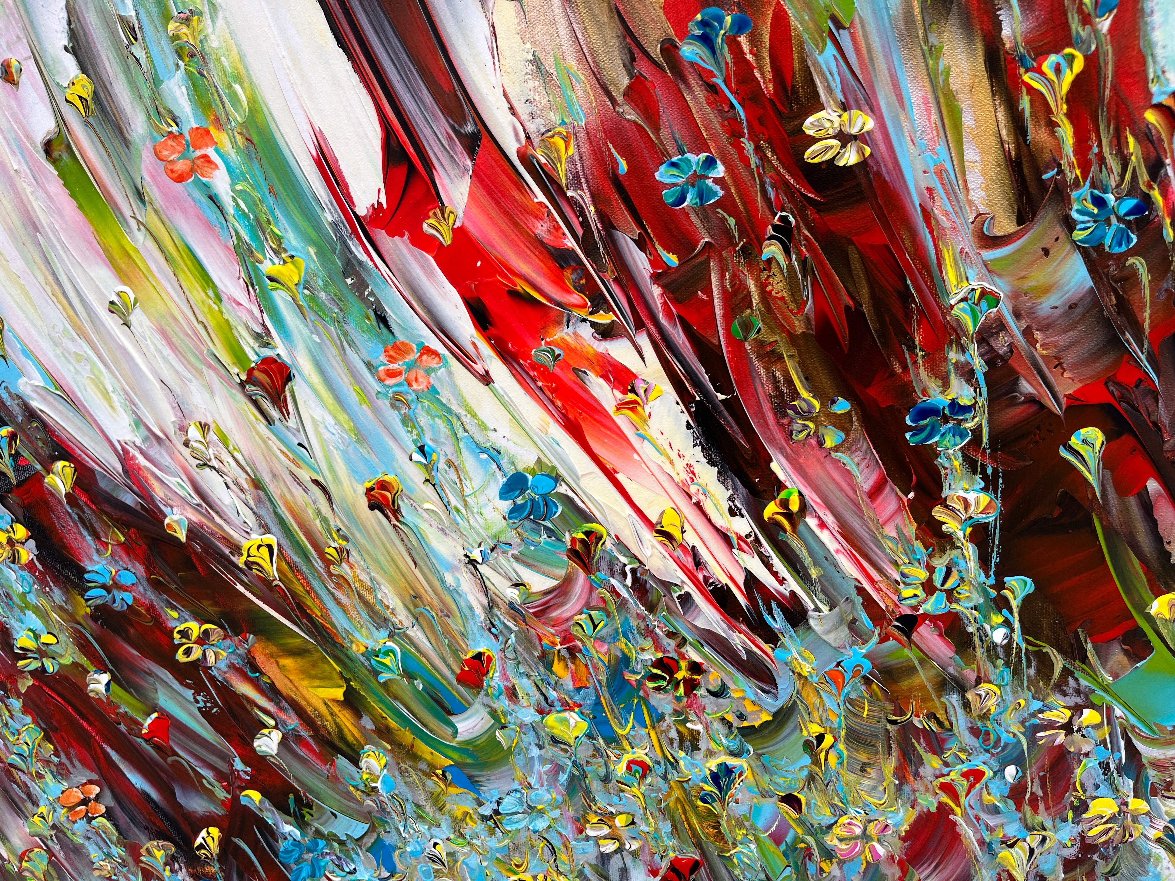 Explosion de fleurs 25A22