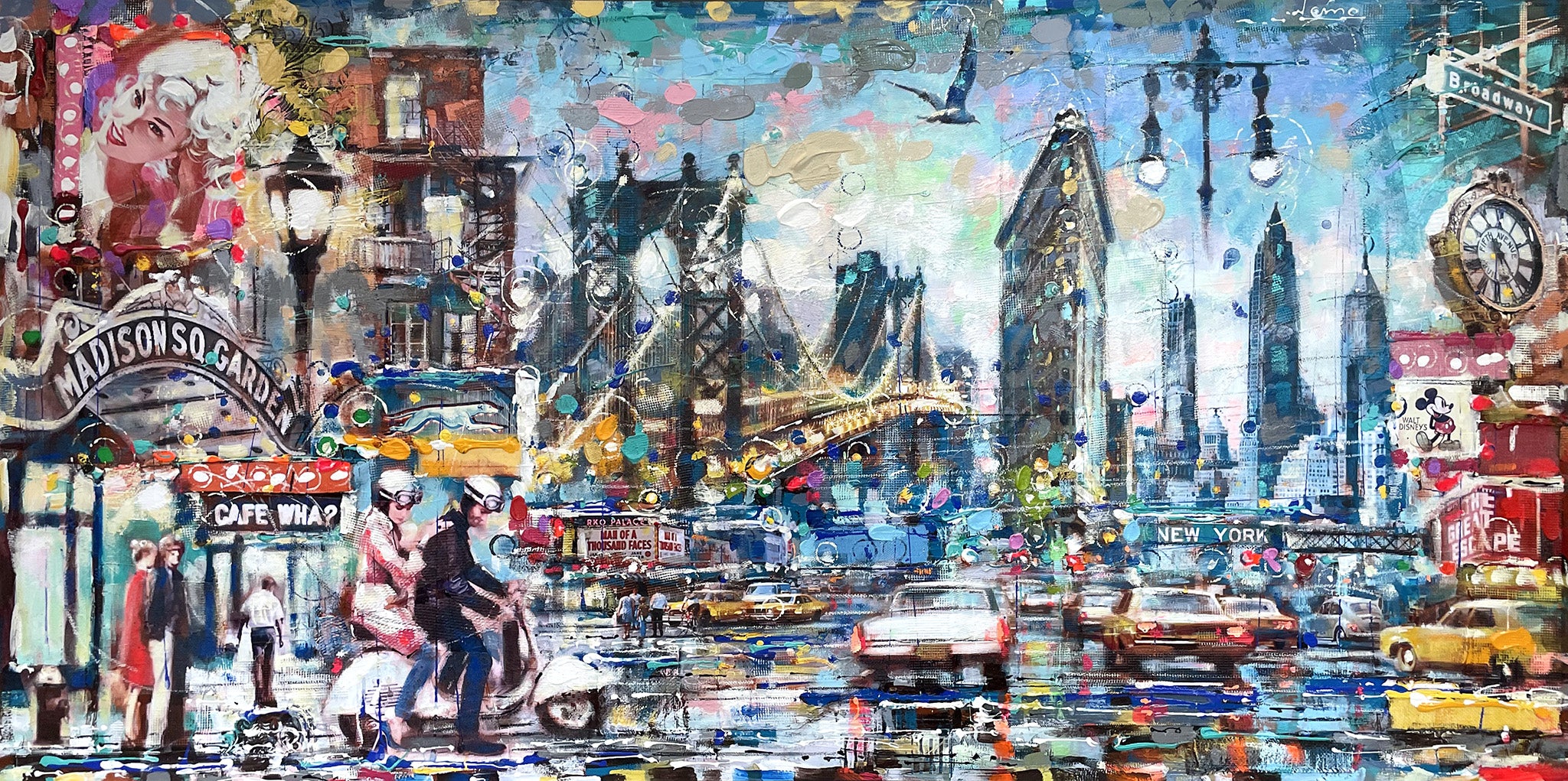 Traffic Jam in N.Y City