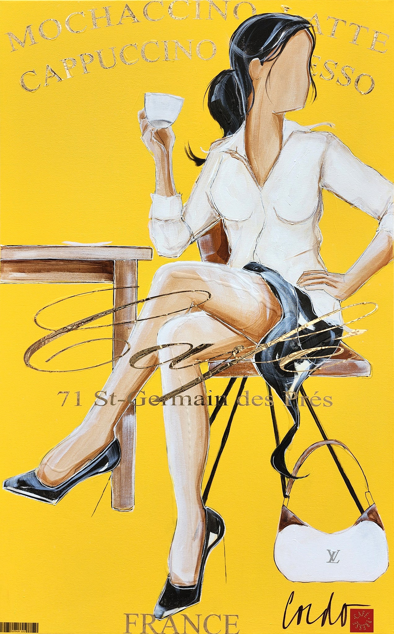 Cappuccino sur talons hauts