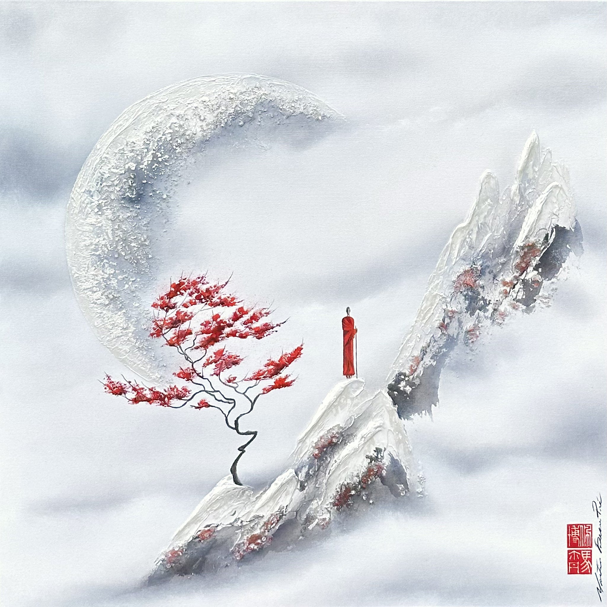 Mon coeur à la lumière!