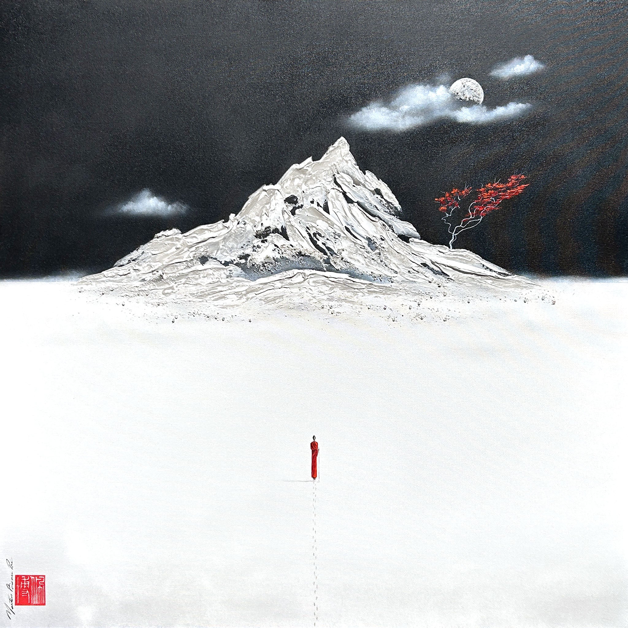 Jour et nuit je trace mes pas vers mes rêves