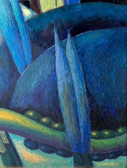 A silver flash of light