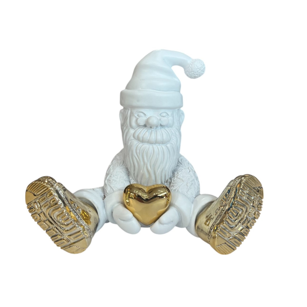 Santa Claus Heart Small White (Séries ouvertes/Open Series)