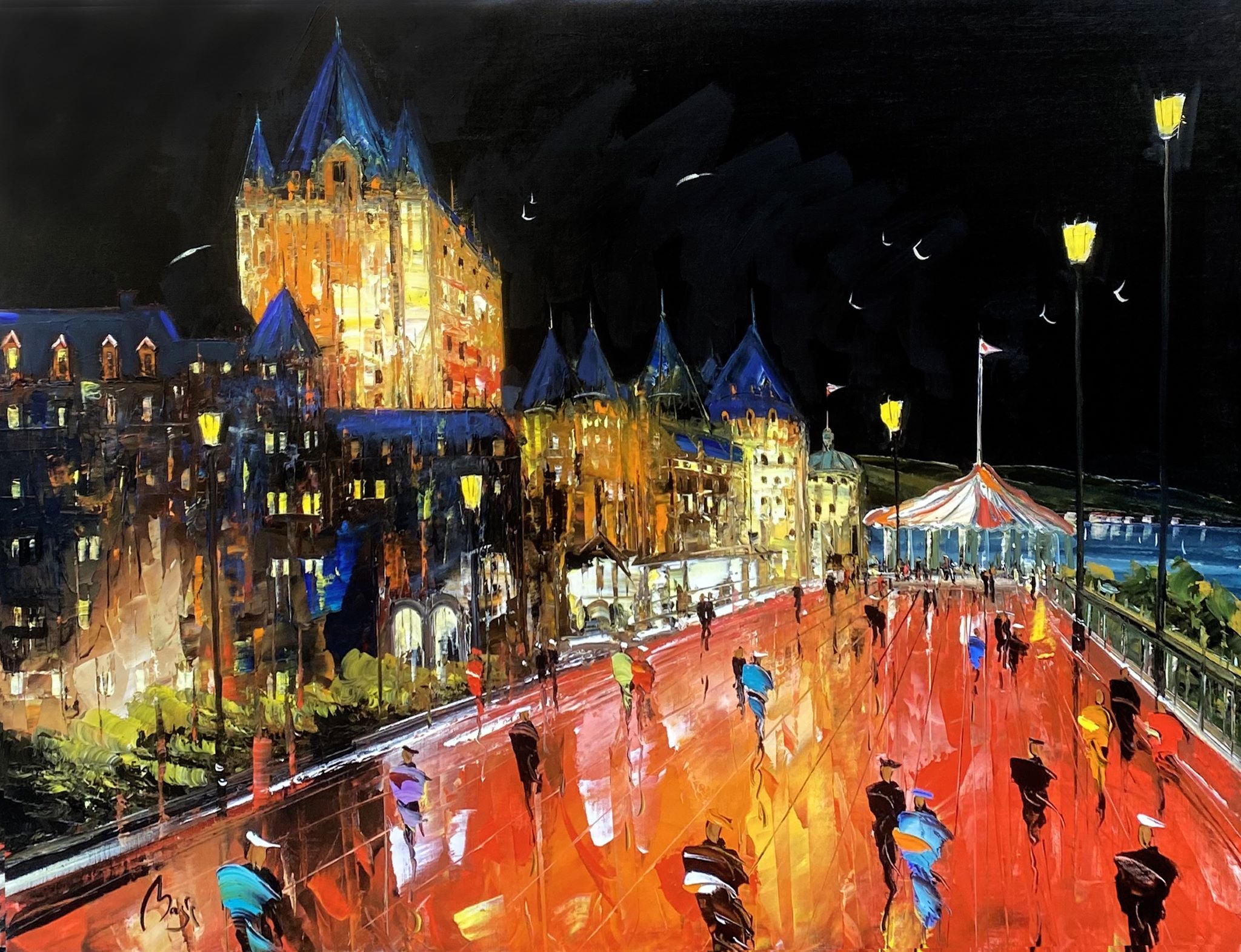 Ballade sur la terrasse Dufferin