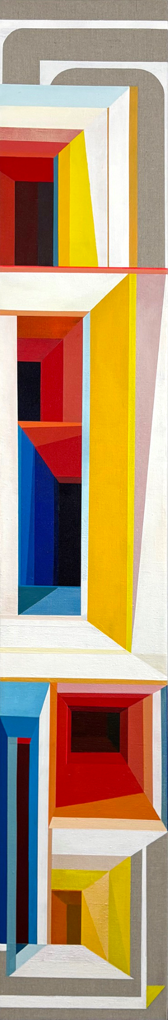 Architecture des heures - Les heures cinétiques IV - Galerie d'Art Beauchamp