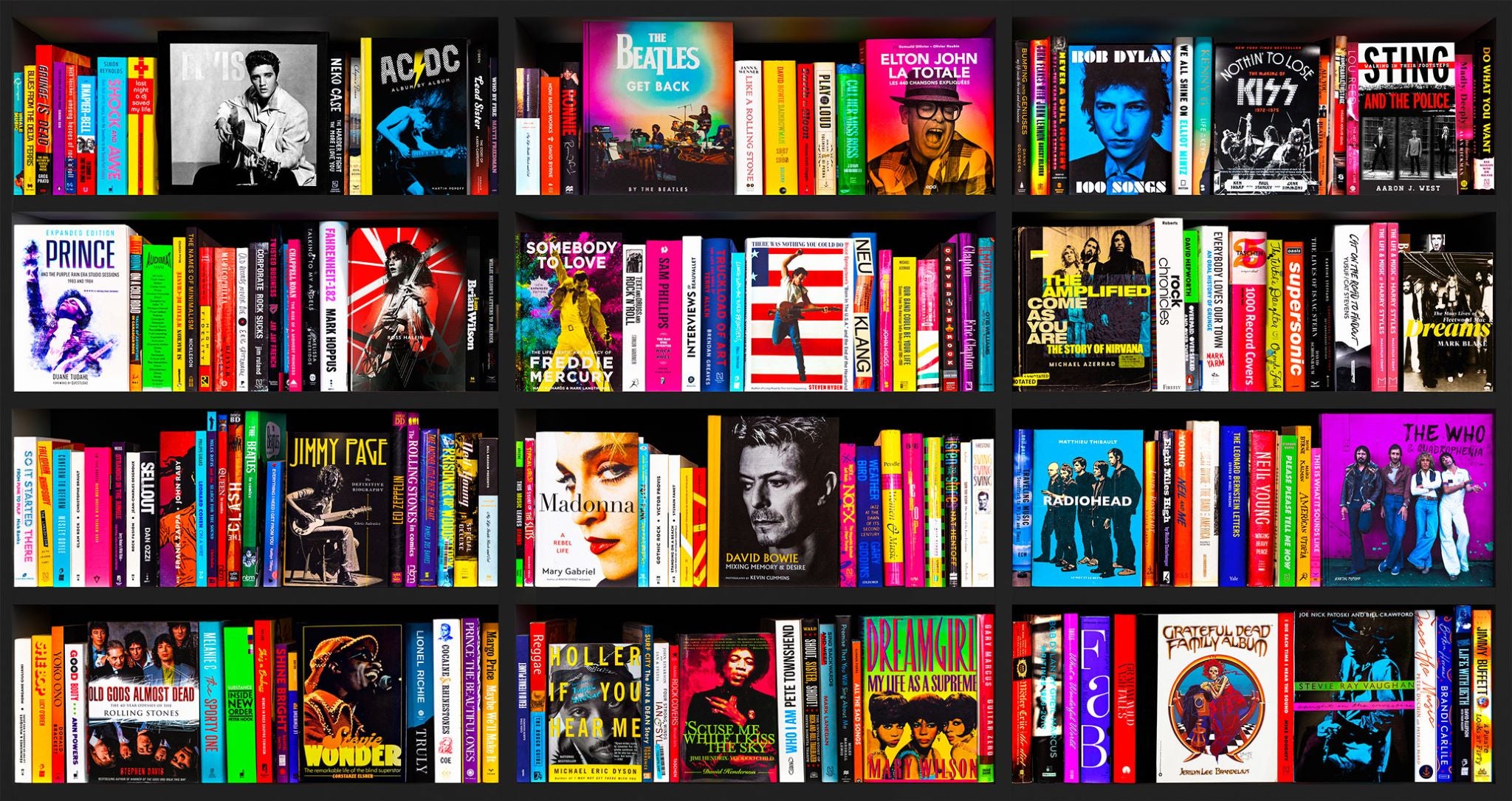 Music Bookscape V Mashup - Black (Séries/Series)