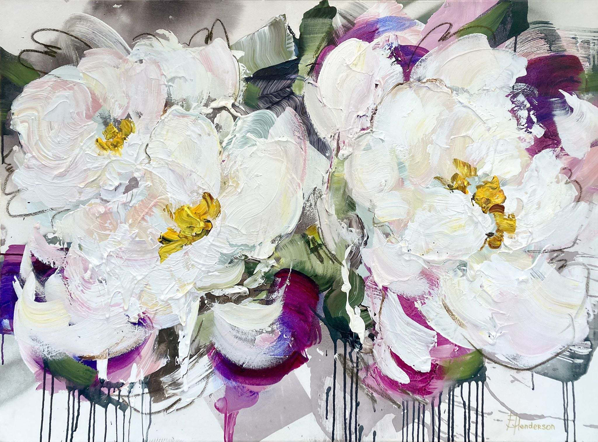 Flora on Violet Series #1