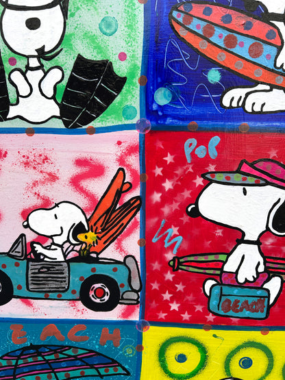 Surf, Sun And Snoopy