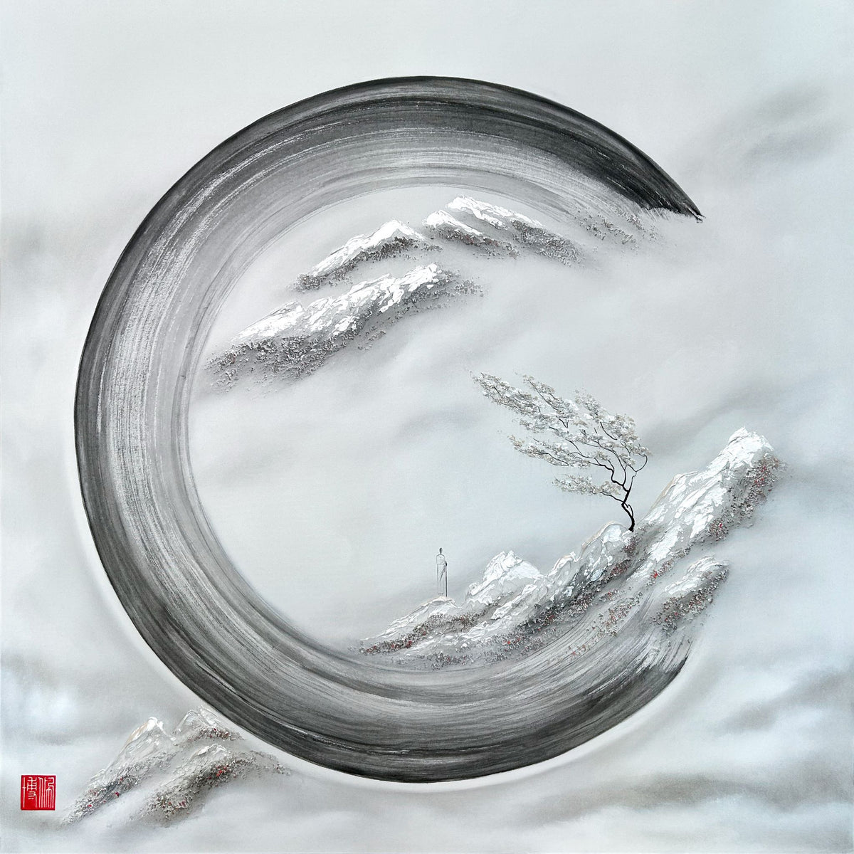 Where I Become Still, Infinity Begins (non terminée), Beaupré, Martin, Mixte + Cristaux