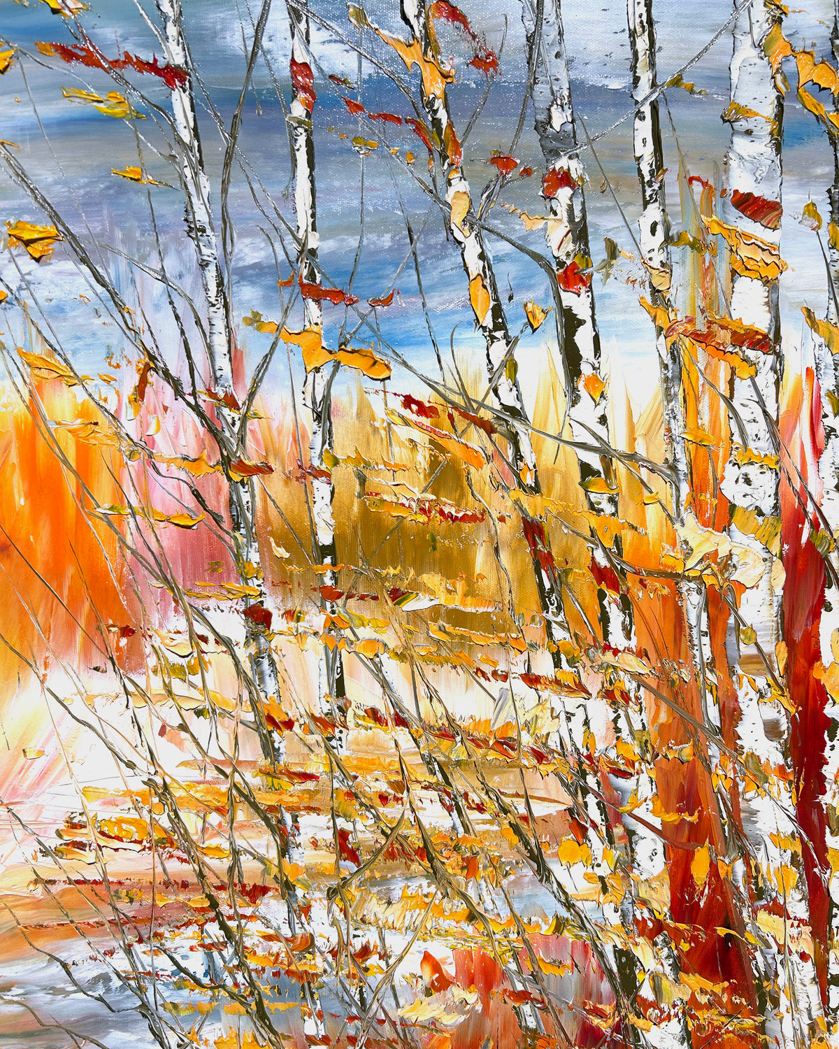 Le soleil éclaire sa beauté, Pleau, André, Huile