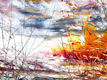 Immersion dans les couleurs, Pleau, André, Huile