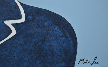 Beauté en bleu