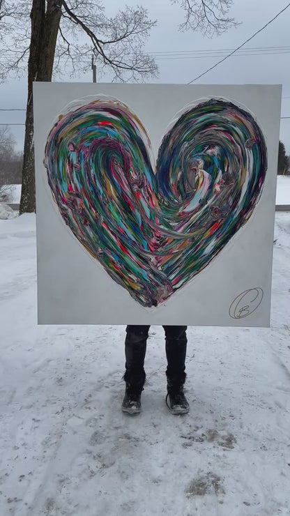 Le coeur vivant d’amour