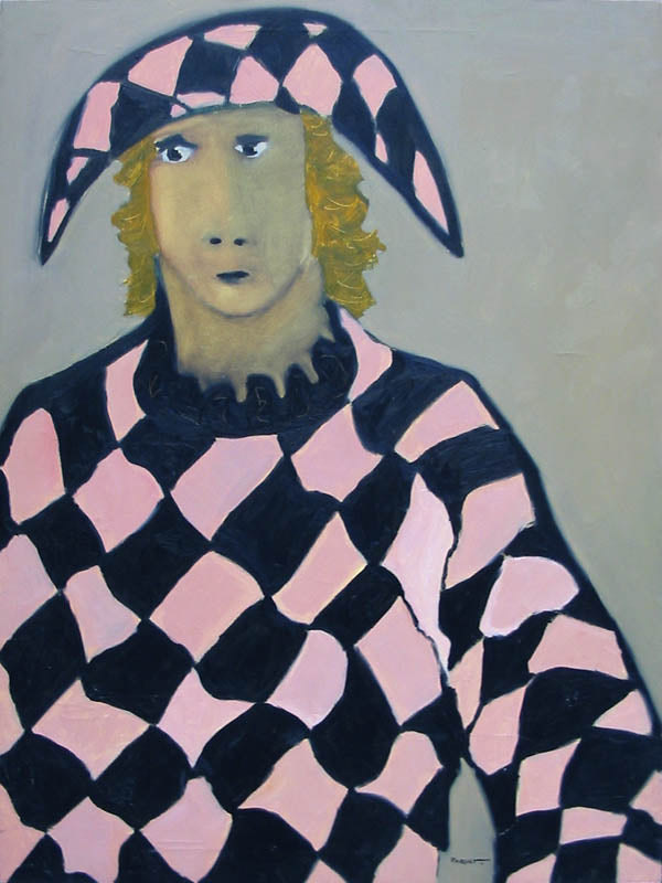 Arlequin triste - Galerie d'Art Beauchamp