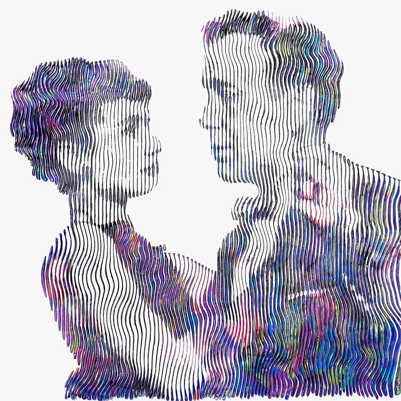 Audrey Hepburn and Humphrey Bogart - Galerie d'Art Beauchamp
