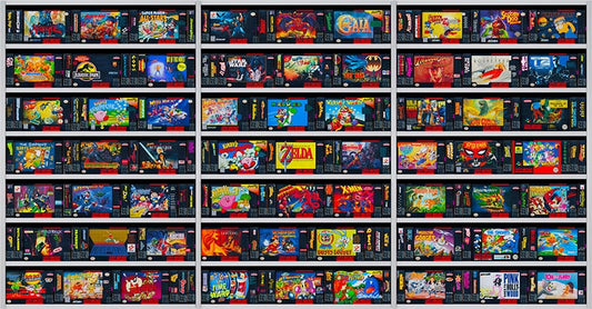 SNES Gamerscape I (Série/Series)