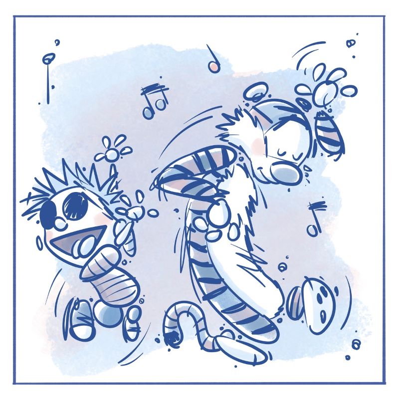 Sketch - Calvin & Hobbes Hommage (Série/Series)