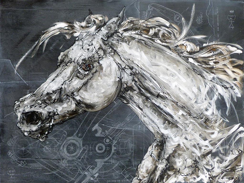 Blackboard : Mechanical Animal #2 - Galerie d'Art Beauchamp