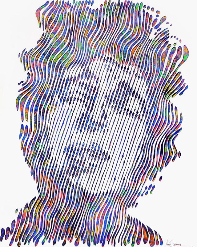 Bob Dylan Knockin' on Heaven's Door - Galerie d'Art Beauchamp