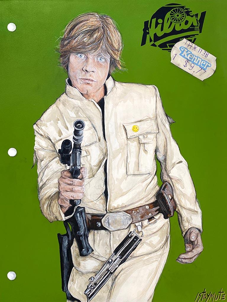 Cahier Hilroy: Luke Skywalker - Galerie d'Art Beauchamp