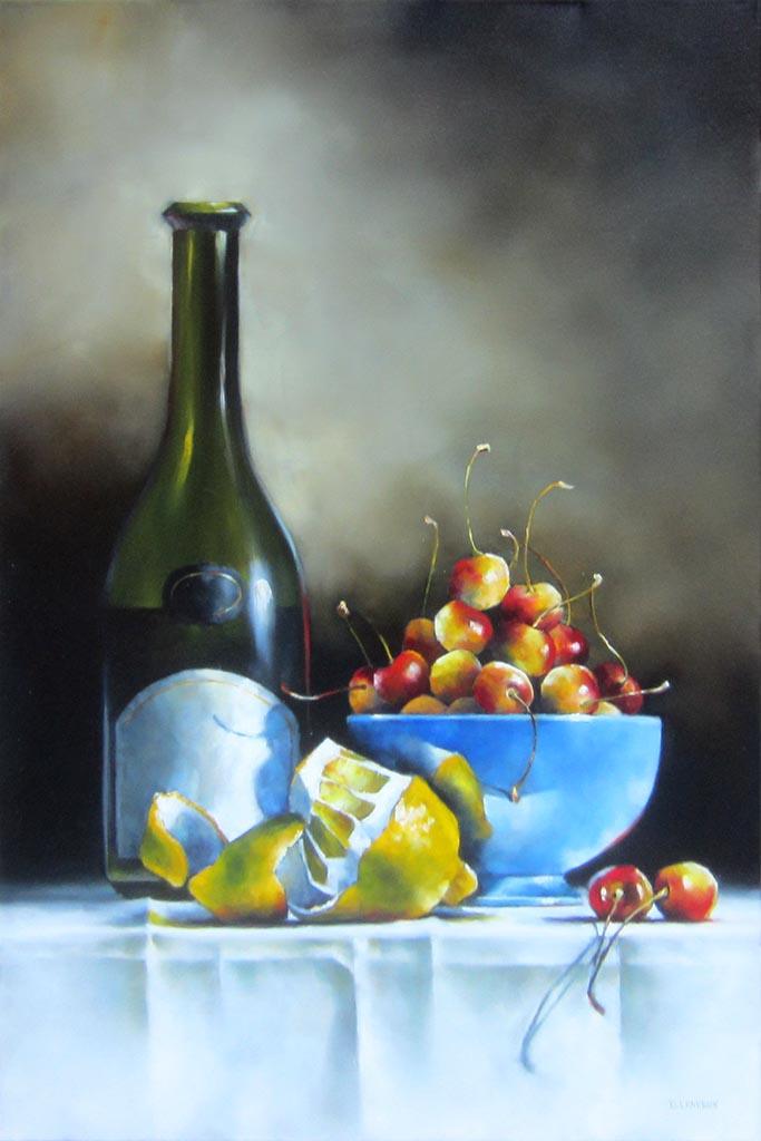 Chablis and Cherries - Galerie d'Art Beauchamp