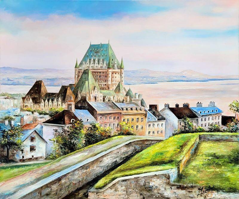 Château Frontenac, Québec - Galerie d'Art Beauchamp