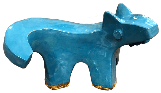 Chien bleu poudre - Galerie d'Art Beauchamp