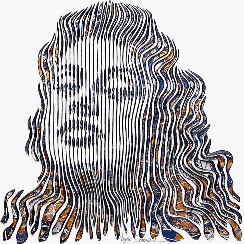 Dans nos coeurs Sophia Loren - Galerie d'Art Beauchamp