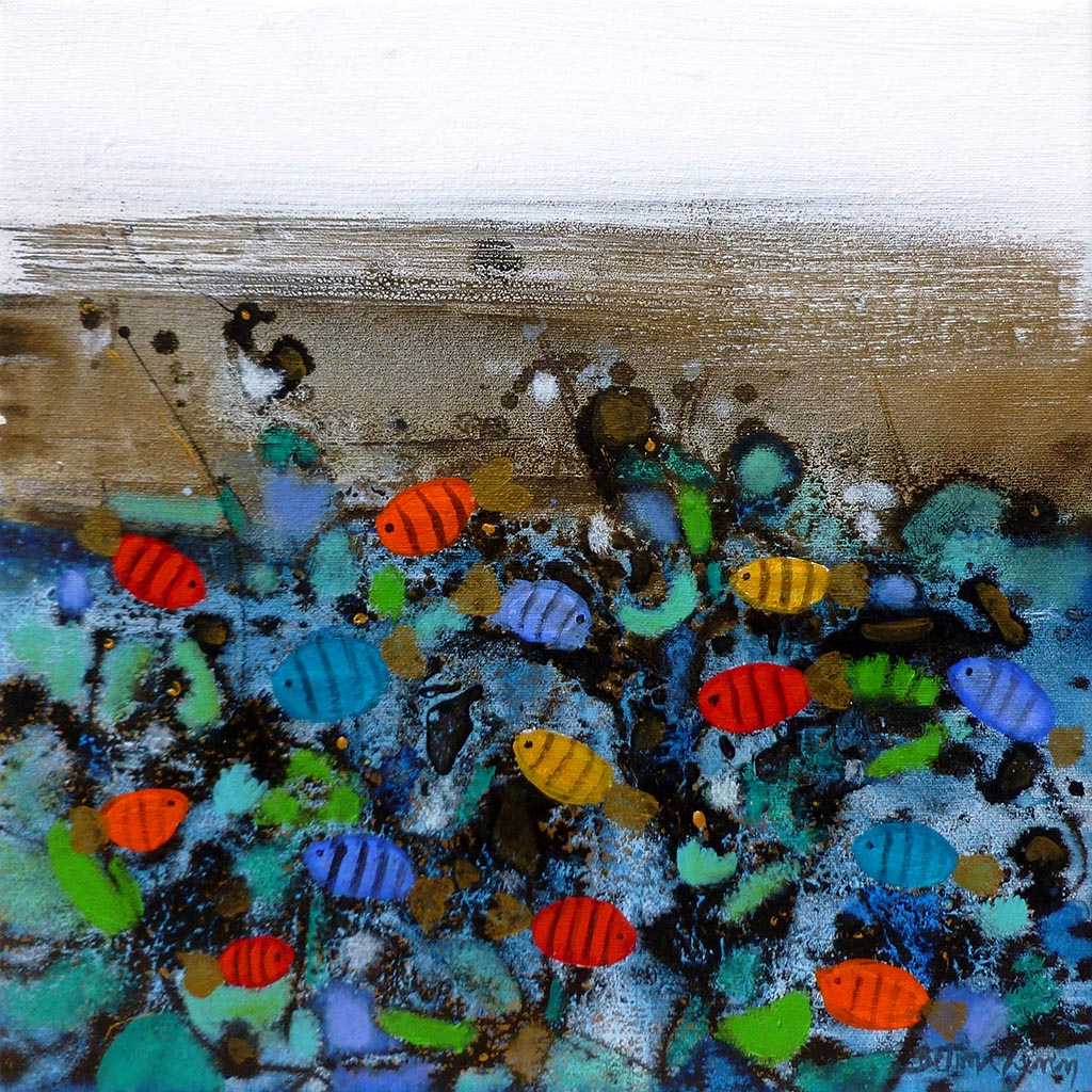 Fiesta en el mar - Galerie d'Art Beauchamp