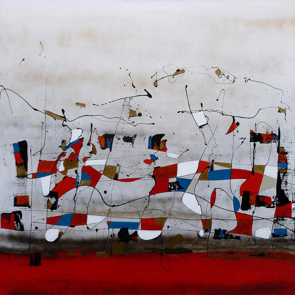 Fiesta en el pueblo - Galerie d'Art Beauchamp