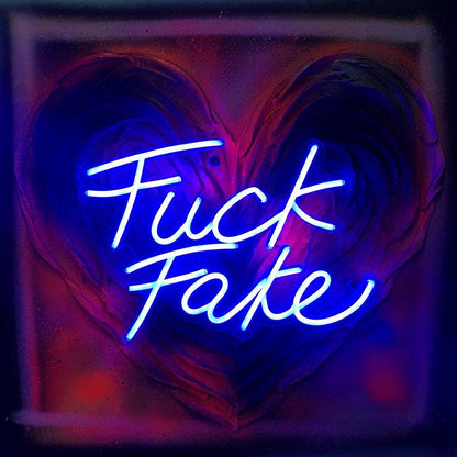 Fuck Fake Love - Galerie d'Art Beauchamp