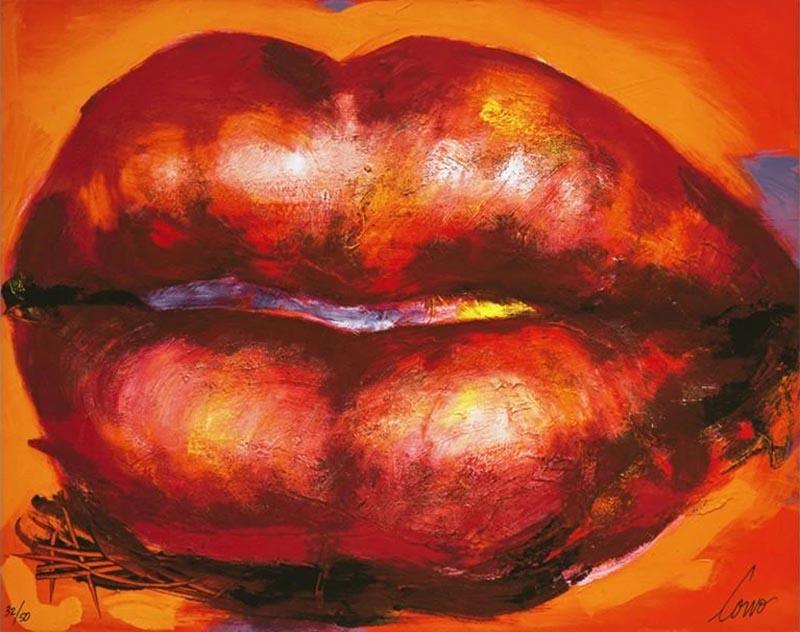 (Giclée) Lèvres - Galerie d'Art Beauchamp