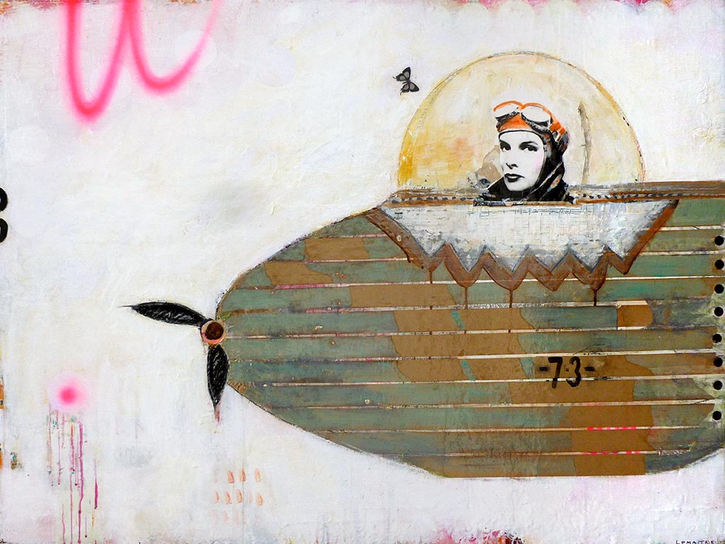 Gone Flying - Galerie d'Art Beauchamp