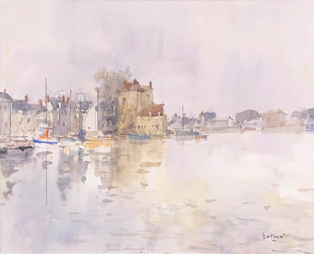 Honfleur - Le vieux fort le matin - Galerie d'Art Beauchamp
