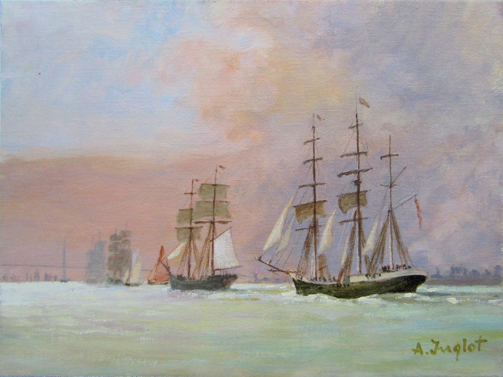 L'estuaire de la Seine 0503 - Galerie d'Art Beauchamp