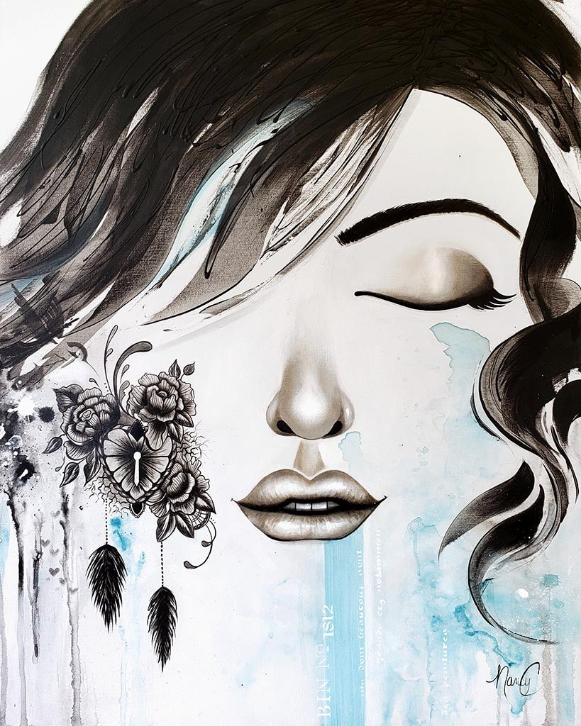 La rêveuse - Galerie d'Art Beauchamp