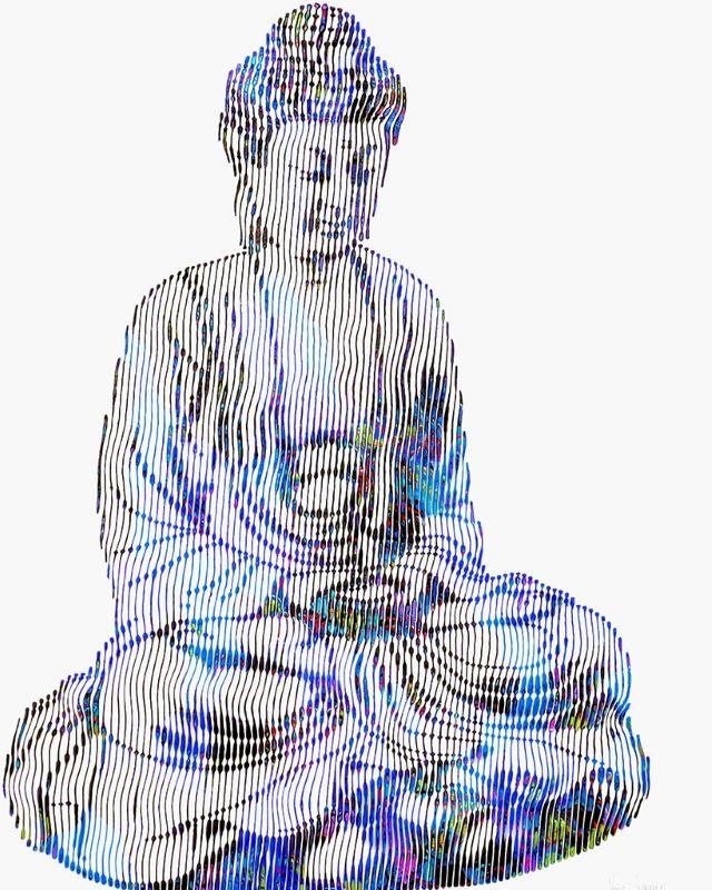 Le Bouddha symbole de la sagesse - Galerie d'Art Beauchamp