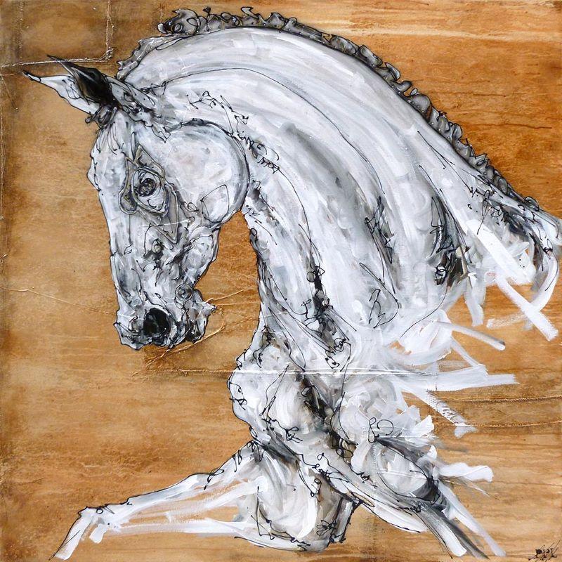 Le cheval Defer - Galerie d'Art Beauchamp