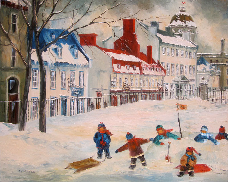 Le fort Ste-Anne - Galerie d'Art Beauchamp