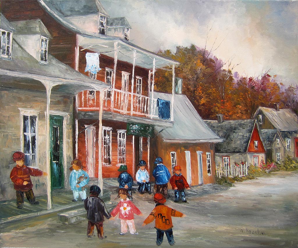 Le rendez-vous chez Pierre - Galerie d'Art Beauchamp