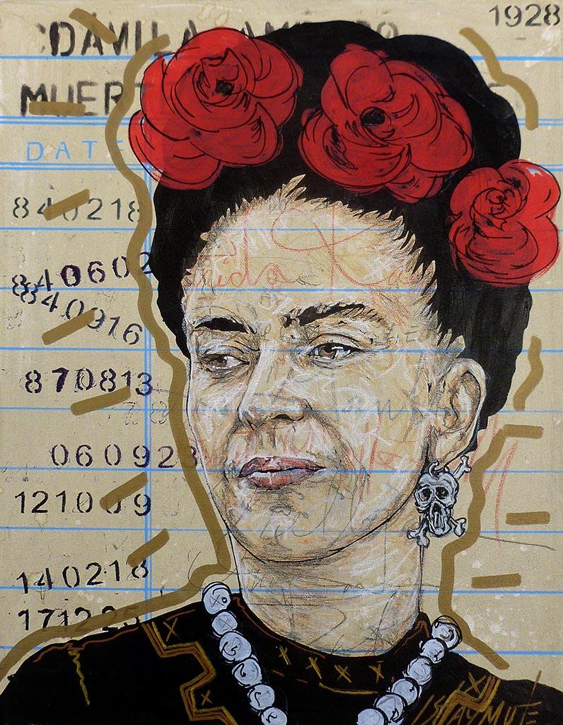 Liberìa Libertad : Frida (Muerte en el bosque) - Galerie d'Art Beauchamp
