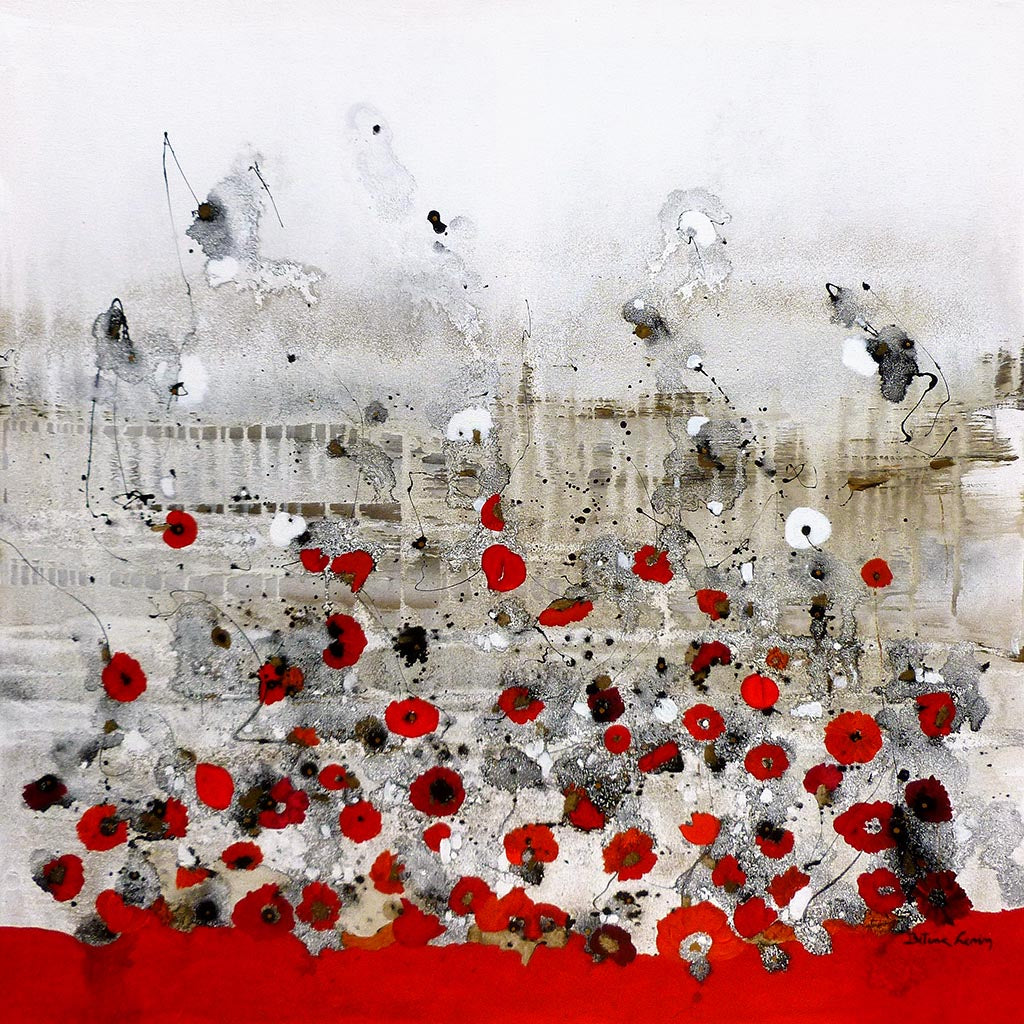 Magia de flores rojas - Galerie d'Art Beauchamp