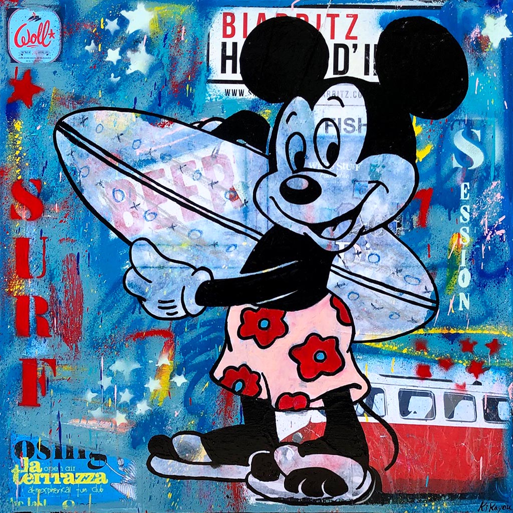 Mickey Surf - Galerie d'Art Beauchamp