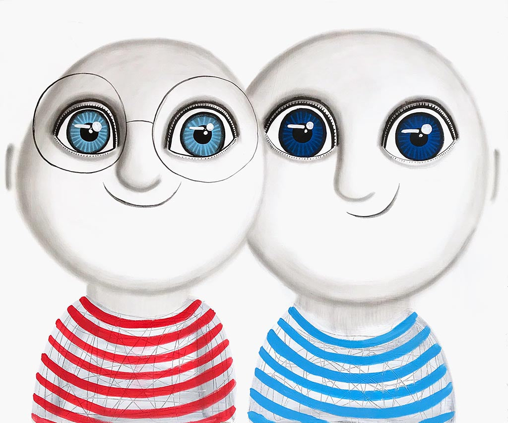 Miguel et Patrick - Galerie d'Art Beauchamp