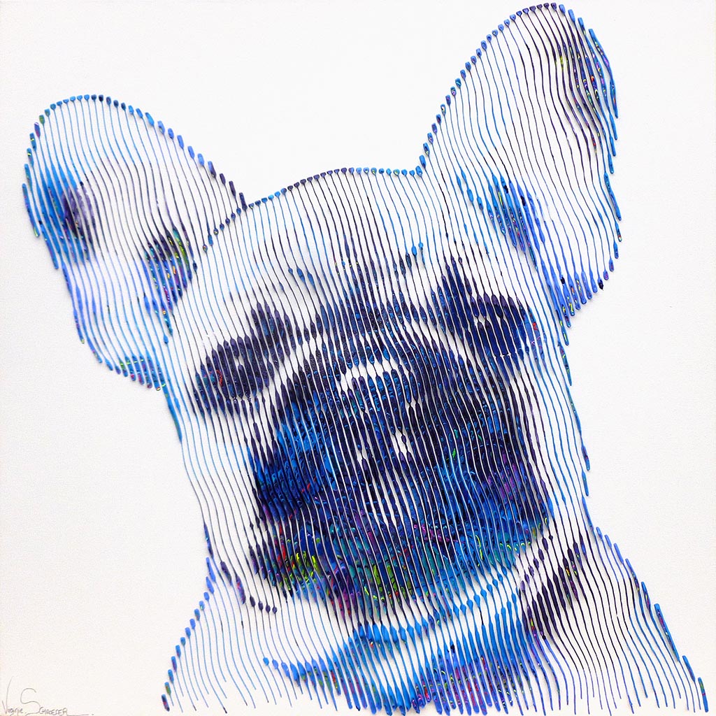 Mon ami pour la vie mon bouledogue - Galerie d'Art Beauchamp