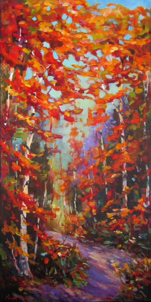 Mountain trail - Galerie d'Art Beauchamp